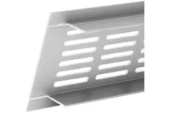 Skirting diffuser aluminium - silver L=300mm x H=60mm -RA630S