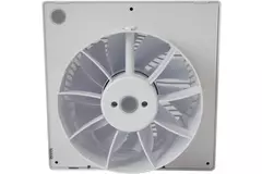 Bathroom extractor fan white with humidity sensor and timer - Ø 100 mm (pRemium 100HS)