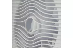 Bathroom extractor fan white with humidity sensor and timer - Ø 100 mm (pRemium 100HS)