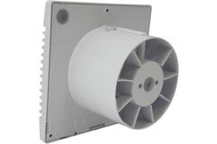 Bathroom extractor fan white with timer - Ø 120 mm (pRim120TS)