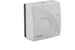 Room thermostat for electric channel heater