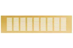 Skirting diffuser aluminium - gold L=400mm x H=100mm -RA1040G