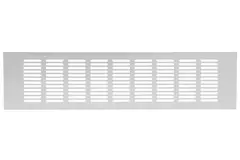 Skirting diffuser aluminium - silver L=400mm x H=100mm -RA1040S