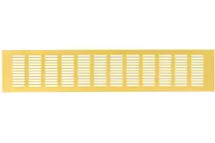 Skirting diffuser aluminium - gold L=500mm x H=100mm -RA1050G
