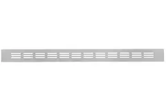 Skirting diffuser aluminium - silver L=500mm x H=40mm -RA450S