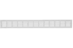 Skirting diffuser aluminium - silver L=500mm x H=60mm -RA650S