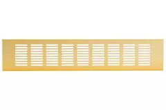 Skirting diffuser aluminium - gold L=400mm x H=80mm -RA840G