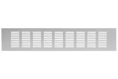 Skirting diffuser aluminium - silver L=400mm x H=80mm -RA840S