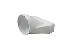 Rectangular plastic reducer Ø 125mm - 220 x 55mm - KSD25-125
