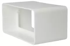 Rectangular plastic connector 110 x 55 - KS