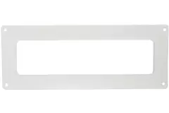 Rectangular plastic wall flange 220 X 55mm - KF25