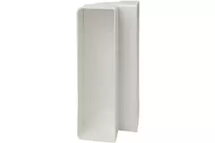 Rectangular plastic vertical 90° bend 220 x 55mm - KLV25-90
