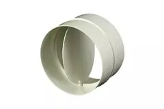 Round plastic back draught shutter diameter: 125mm AV125