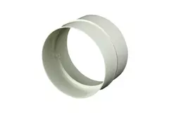 Round plastic connector diameter: 125mm - AS125