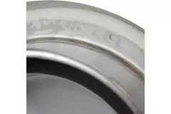 Stainless steel ventilation extraction valve Ø 125 mm with fixing collar - DVS125Y/1