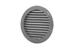 Vane grille diameter: 100mm grey - VR100P
