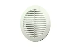 Vane grille diameter: 150mm white - VR150