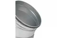 Round spiral bend 45° Ø 315mm for spiral duct