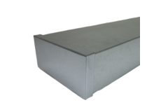 Cover 220x80 mm for flat duct
