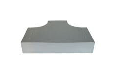 T-piece 90 degrees 300x80 - 300x80 for flue pipe