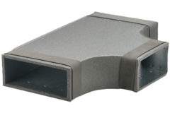 Thermoduct T-piece 90 degrees 220x80 - 220x80 for flue pipe