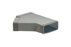Thermoduct T-piece 45 degrees 220x80 - 170x80 for ducting