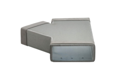 Thermoduct T-piece 45 degrees 220x80 - 170x80 for ducting