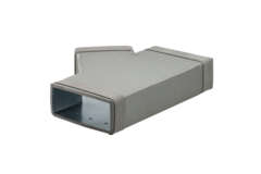 Thermoduct T-piece 45 degrees 220x80 - 170x80 for ducting