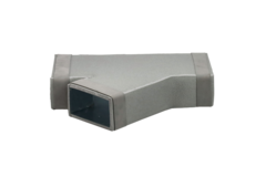 Thermoduct T-piece 45 degrees 220x80 - 170x80 for ducting