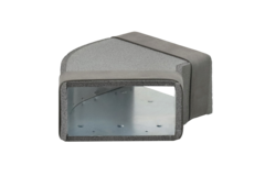 Thermoduct bend 45 degrees 170x80 horizontal duct