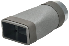 Thermoduct reducer 220x80 mm to diameter 160 mm