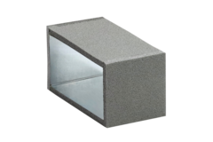 Thermoduct connection piece, 220x80 mm, L=100 mm