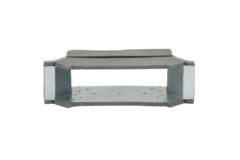 Thermoduct side connection 170mm x 80mm duct