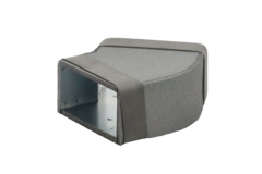 Thermoduct flat duct elbow 45 degrees 300x80 mm horizontal