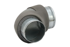 Thermoduct bend diameter 80 mm 90º (not safe)