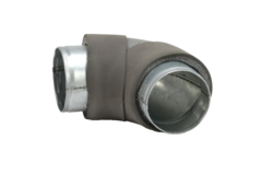 Thermoduct bend diameter 80 mm 90º (not safe)