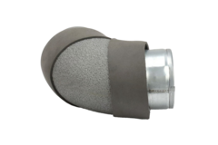Thermoduct bend diameter 80 mm 90º (not safe)