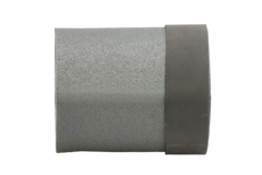 Thermoduct flat duct connector diameter 125mm H=80 mm single with hole for tunnel work