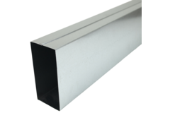 Galvanized collapse channel 220x80 mm with length 1500 mm