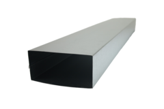 Galvanized collapse channel 220x80 mm with length 1500 mm