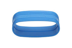 Wavin Ventiza Glue Socket PVC Oval 195x80 mm M/M