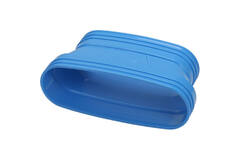 Wavin Ventiza Transition PVC Oval 235x80 mm to 195x80 mm M/M