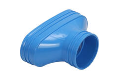 Wavin Ventiza Transition PVC Oval 195x80 mm to 80 mm M/M