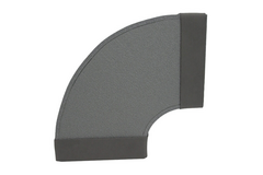 Thermoduct bend 90 degrees 170x80 horizontal duct