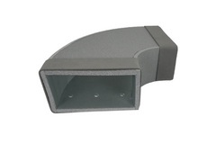 Thermoduct flat duct elbow 90 degrees 300x80 mm horizontal