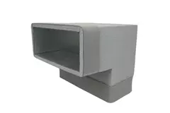 Thermoduct bend 90 degrees 170x80 vertical duct