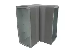 Thermoduct bend 90 degrees 170x80 vertical duct