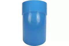 Wavin Ventiza 45 degrees PVC bend round with diameter 125 mm M/S