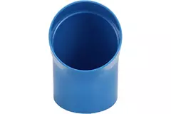 Wavin Ventiza 45 degrees PVC bend round with diameter 125 mm M/S