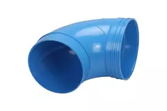 Wavin Ventiza 90 degrees PVC bend round 160 mm M/S